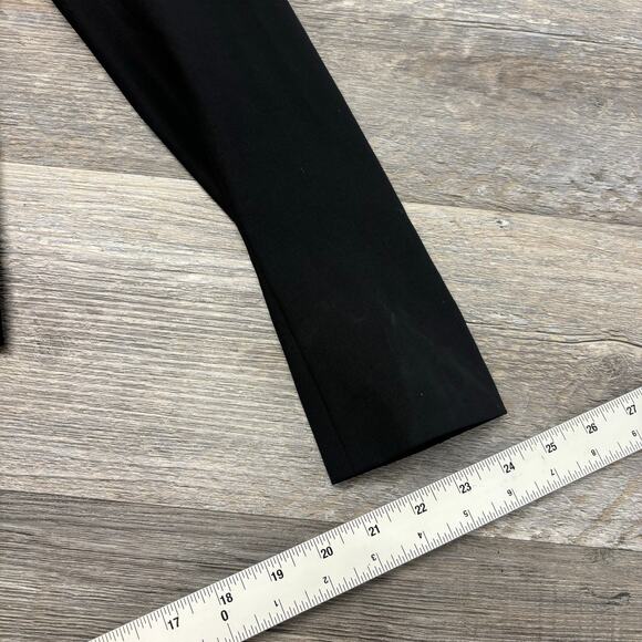 Theory Black Womens 0‎ Lined Notch Lapel Formal Business Cropped Wool Blazer USA - Picture 6 of 13